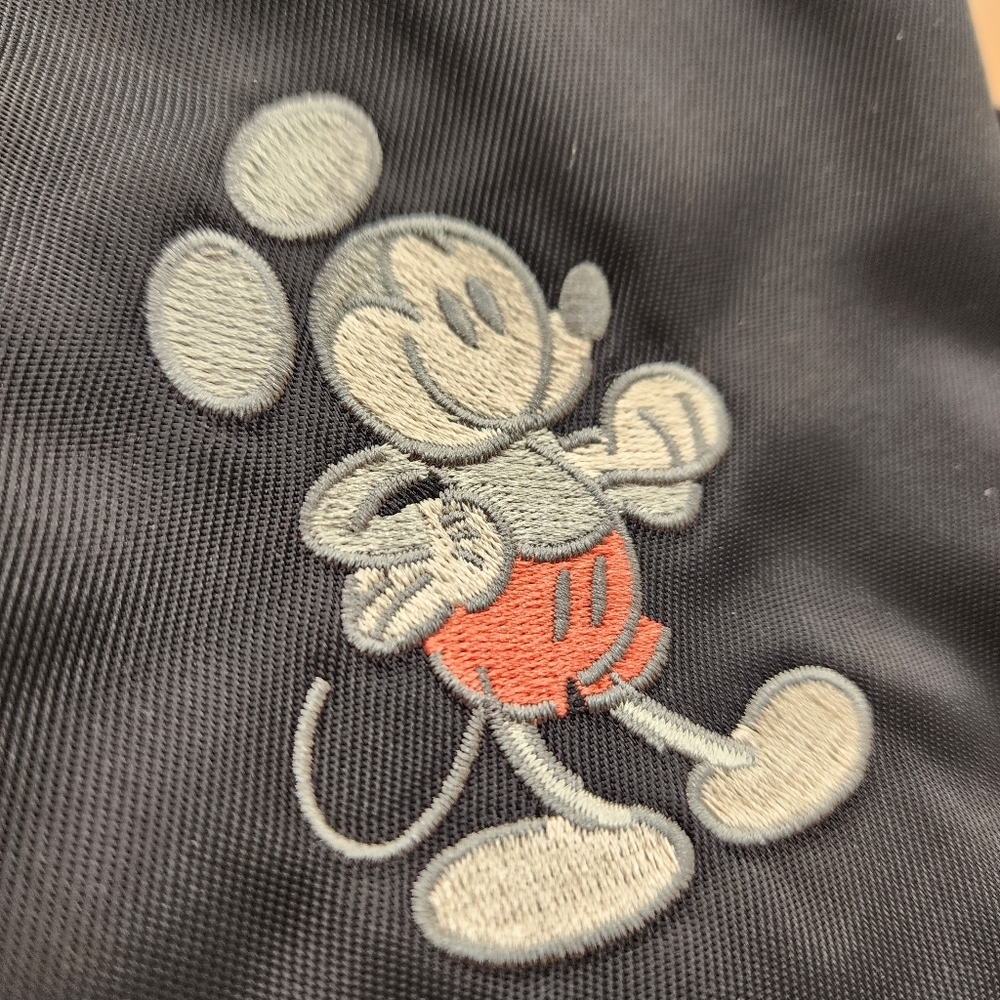 Mickey Mouse Mousewear Crossbody Bag 8.5x6" Small Black Disney Parks - Picture 2 of 10